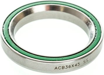 ENDURO BEARINGS ABEC-3 3645 Stainless Steel 30.2X41X6.5 (36°X45°)