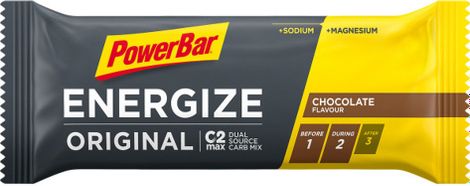 Powerbar Energize Original C2Max Energieriegel 55gr Schokolade