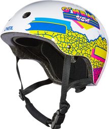 O'Neal Dirt Lid Crackle BMX Helm Wit/Multicolor