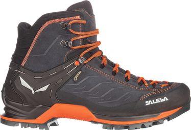 Chaussures de Randonnée Salewa Mtn Trainer Mid GTX Gris /Orange