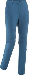 Pantalon Convertible Lafuma Active Str Zo Bleu Femme