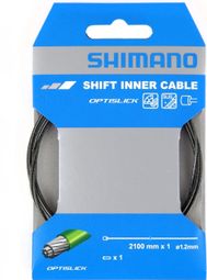 Câble de Dérailleur Shimano Optislick ø1 2 mm x 2100 mm 