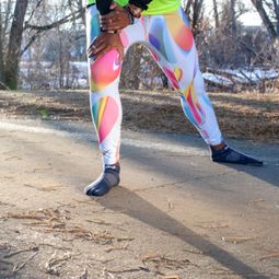 Chaussettes à orteils de running Run Lightweight No-Show Coolmax femme