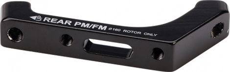 Adattatore per freno posteriore Elvedes FM/PM 160 mm nero