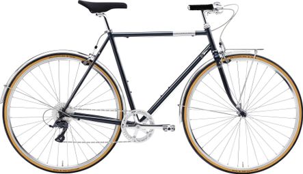 Bici da città Creme Cycles Echo Uno City Shimano Claris 8V 700 mm Grigio Onyx 2023