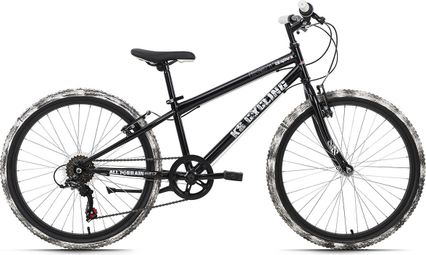 Vélo enfant 24'' Crusher noir-blanc TC 31 cm KS Cycling