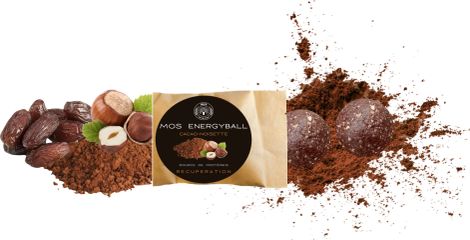 MOS EnergyBall Recuperación Snack Proteico Cacao / Avellana 34g