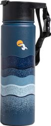 United By Blue Insulated Water Bottle 650 ml Blue