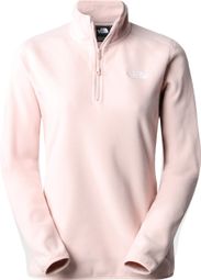 Polaire The North Face 100 Glacier Full Zip Femme Rose
