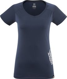 Technisches T-Shirt für Damen Millet Trekker Blau