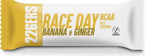 226ers Race Day Barrita energética de plátano y jengibre 40 g