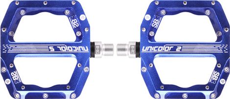 SB3 Unicolor 2 Blue Flat Pedal Pair