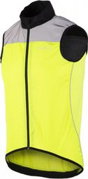 Wowow Poggio Reflective Sleeveless Jacket Neon Yellow