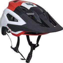 Fox Speedframe Pro Klif Helmet Red / White