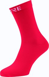 Chaussettes Gore Wear Cancellara Mid Rouge