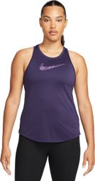 Nike Dri-Fit Swoosh Women's Tank Top Blue Violet