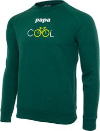 T-Shirt Long Sleeve Rubb'r Papa Cool Green