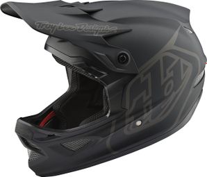 Troy Lee Designs D3 Fiberlite Mono Full Face Helm Black 2018