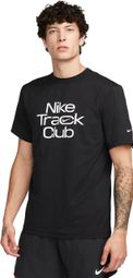 Nike Dri-Fit Track Club T-Shirt Schwarz