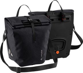 Paar Vaude ReCycle Back Packtaschen schwarz