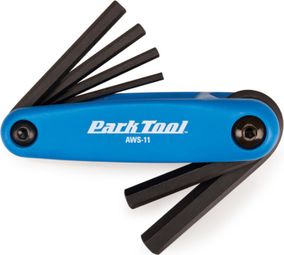 Park Tool AWS-11C Set chiave esagonale pieghevole 4/5/6/8 / 10mm