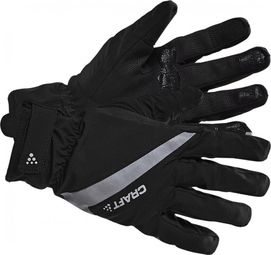 Wasserdichte Winter Road Handschuhe Craft Rain 2.0 Black Unisex