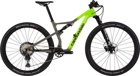 Bicicleta de montaña Cannondale Scalpel Carbon 2 29'' Shimano XT 12V Verde / Gris