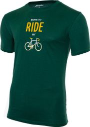 T-Shirt Short Sleeve Rubb'r Ride Green