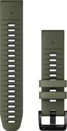 Bracelet de Montre Garmin QuickFit 22 mm Silicone Vert Moss Gris Graphite