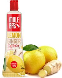 MuleBar Vegan Gel Zitrone Guarana Ingwer 37 g