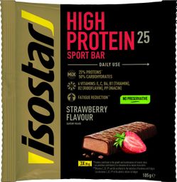 Isostar High Protein 25 Protein Bars Strawberry 3x35gr