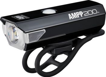 Cateye AMPP 200 Frontlicht Schwarz