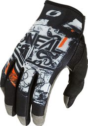 O'Neal Mayhem Scarz V.22 Long Gloves Black / Gray / Orange
