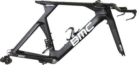 Team Pro Bike - Kit Rahmen / Gabel BMC Timemachine 01 AG2R Campagnolo Super Record EPS 11V Kufen 2021 'Van Avermaet'