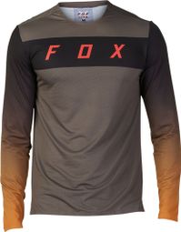 Fox Flexair Long Sleeve Jersey Brown