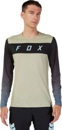 FOX Flexair Arcadia Long-Sleeve Jersey Light Grey