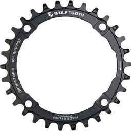 Wolf Tooth 104 BCD Drop-Stop B 9/10/11/12 Speed Black chainring