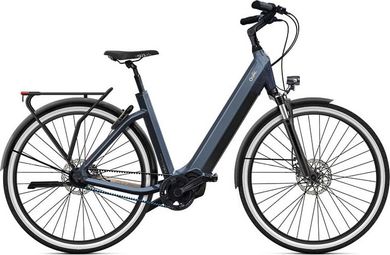 City Bike elettrica O2 Feel iSwan City Boost 8.1 Univ Shimano Nexus Inter 5-E Di2 5V 432 Wh 26'' Gris Anthracite