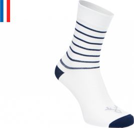 LeBram Ventoux Socks White Navy
