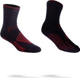 BBB InFraRouge FIRFeet Socks Black / Red