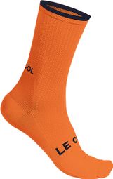 Le Col Orange/Navy Blue Socks