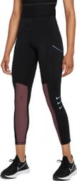 Collant 3/4 Femme Nike Dri-Fit Run Division Epic Luxe Noir Rouge