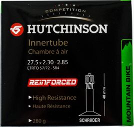 HUTCHINSON Inner Tube REINFORCED 27.5 x 2.30 à 2.85mm Schrader 48mm
