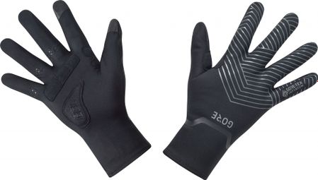 Pair of GORE Wear C3 Gore-Tex Infinium Stretch Mid Gloves Black