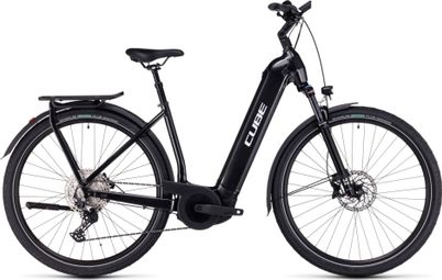 Cube Kathmandu Hybrid EXC 750 Easy Entry Electric City Bike Shimano Deore 12S 750 Wh 700 mm Anthracite Grey 2023