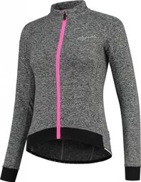 Maillot Manches Longues Velo Rogelli Benice 2.0 - Femme - Gris/Rose