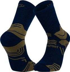 Bv Sport Trek GR Haute Lyocell Blue / Khaki socks