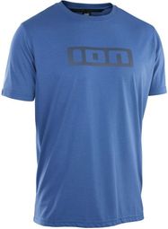 T-shirt ION Bike Logo SS DR Bleu