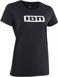 T-shirt Femme ION Bike Logo SS DR Noir
