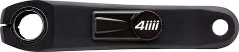 Manivelle Gauche Capteur de Puissance 4iiii Precision 3+ Shimano RX810 Noir
